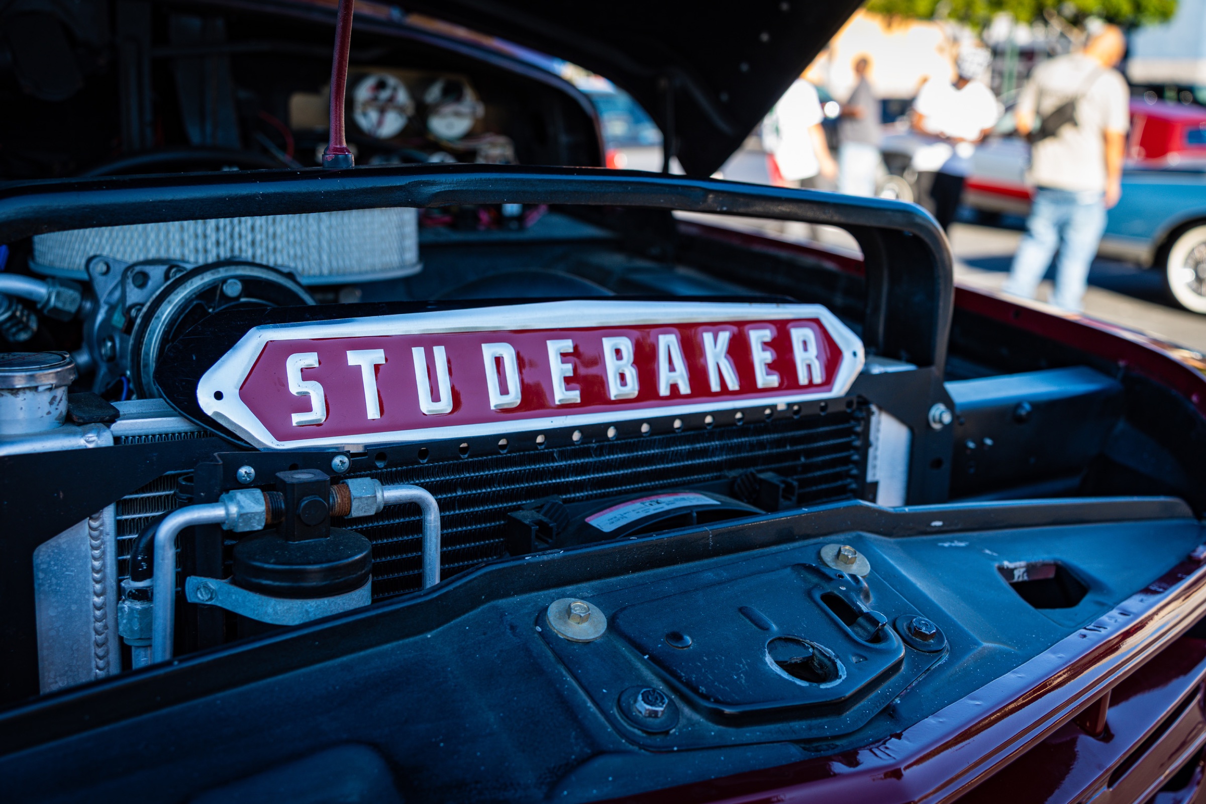 Studebaker engine bay detail